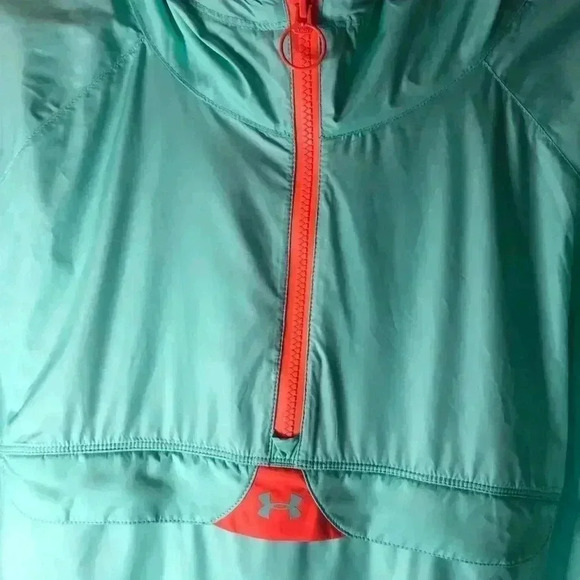 Under Armour turquoise warm up jacket sz XL - Picture 3 of 7